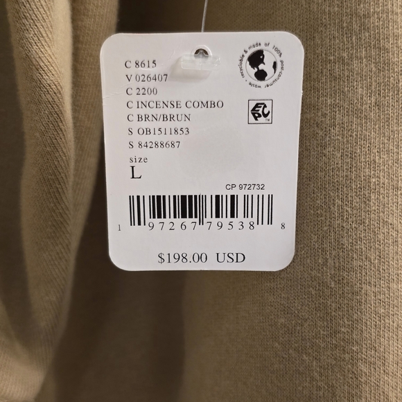 NWT FP Movement by Free People Floral Embroidered Hoodie - Olive - Picture 2 of 12